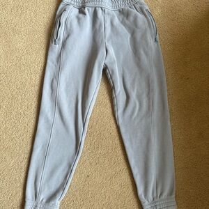 Fabletics Blue/Grey Zip Pocket Jogger Sweatpants – Women’s Small